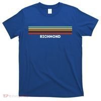Richmond Virginia Va Us Cities Of America Retro Gift T-Shirt thumb 0