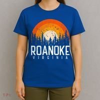 Roanoke Virginia Va Funny Gift Vintage 70s 80s 90s Retro Gift Cute Gift T-Shirt thumb 4