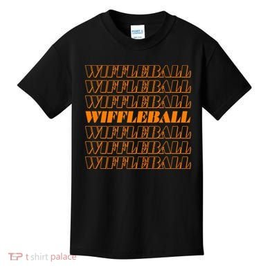 Retro Vintage Wiffleball  Kids T-Shirt