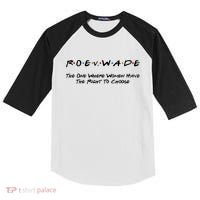Roe Vs Wade The One Where Women Have The Right To Choose Kids Colorblock Raglan Jersey thumb 0