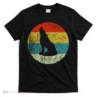 Retro Vintage Wolf Dog T-Shirt thumb 0