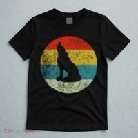 Retro Vintage Wolf Dog T-Shirt thumb 5