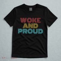 Retro Vintage Woke And Proud T-Shirt thumb 5