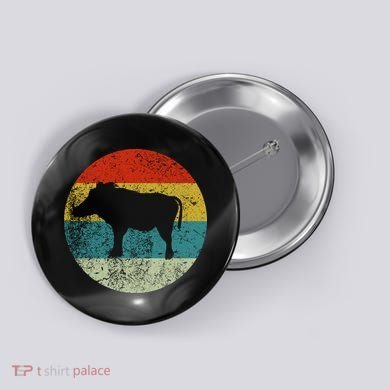 Retro Vintage Warthog Button