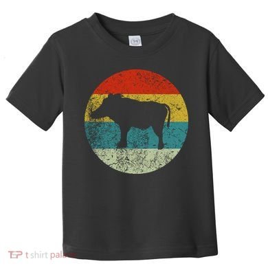 Retro Vintage Warthog Toddler T-Shirt