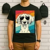 Retro Vintage Weimaraner With Sunglasses Dog Lovers T-Shirt thumb 6