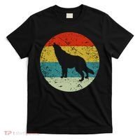 Retro Vintage Wolf T-Shirt thumb 0
