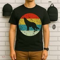 Retro Vintage Wolf T-Shirt thumb 6