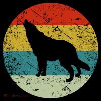 Retro Vintage Wolf T-Shirt thumb 7