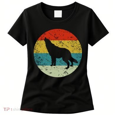 Retro Vintage Wolf Women's T-Shirt