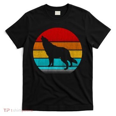 Retro Vintage Wolf T-Shirt