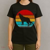 Retro Vintage Wolf T-Shirt thumb 4