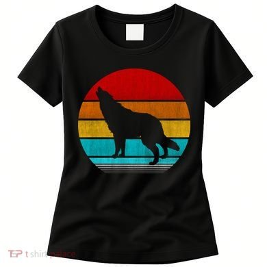 Retro Vintage Wolf Women's T-Shirt
