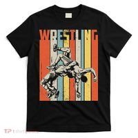 Retro Vintage Wrestling Player Gifts  T-Shirt thumb 0