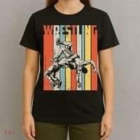 Retro Vintage Wrestling Player Gifts  T-Shirt thumb 4