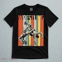 Retro Vintage Wrestling Player Gifts  T-Shirt thumb 5
