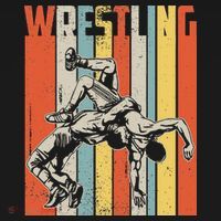 Retro Vintage Wrestling Player Gifts  T-Shirt thumb 7