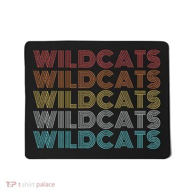 Retro Vintage Wildcats Mousepad