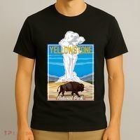 Retro Vintage Yellowstone National Park T-Shirt thumb 3