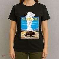 Retro Vintage Yellowstone National Park T-Shirt thumb 4