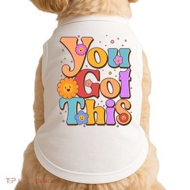 Retro Vintage You Got This Doggie Tank