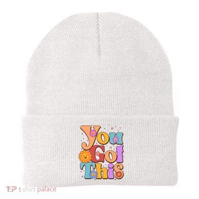 Retro Vintage You Got This Beanie