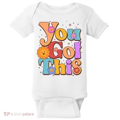Retro Vintage You Got This Baby Bodysuit