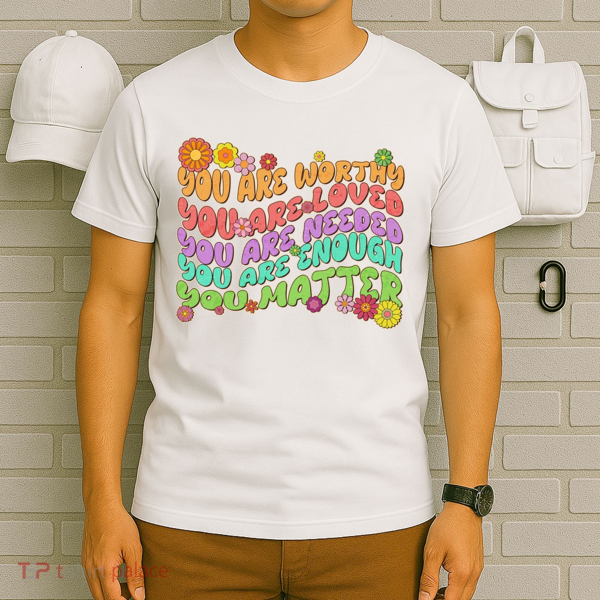 Retro Vintage You Are Worthy You Matter T-Shirt