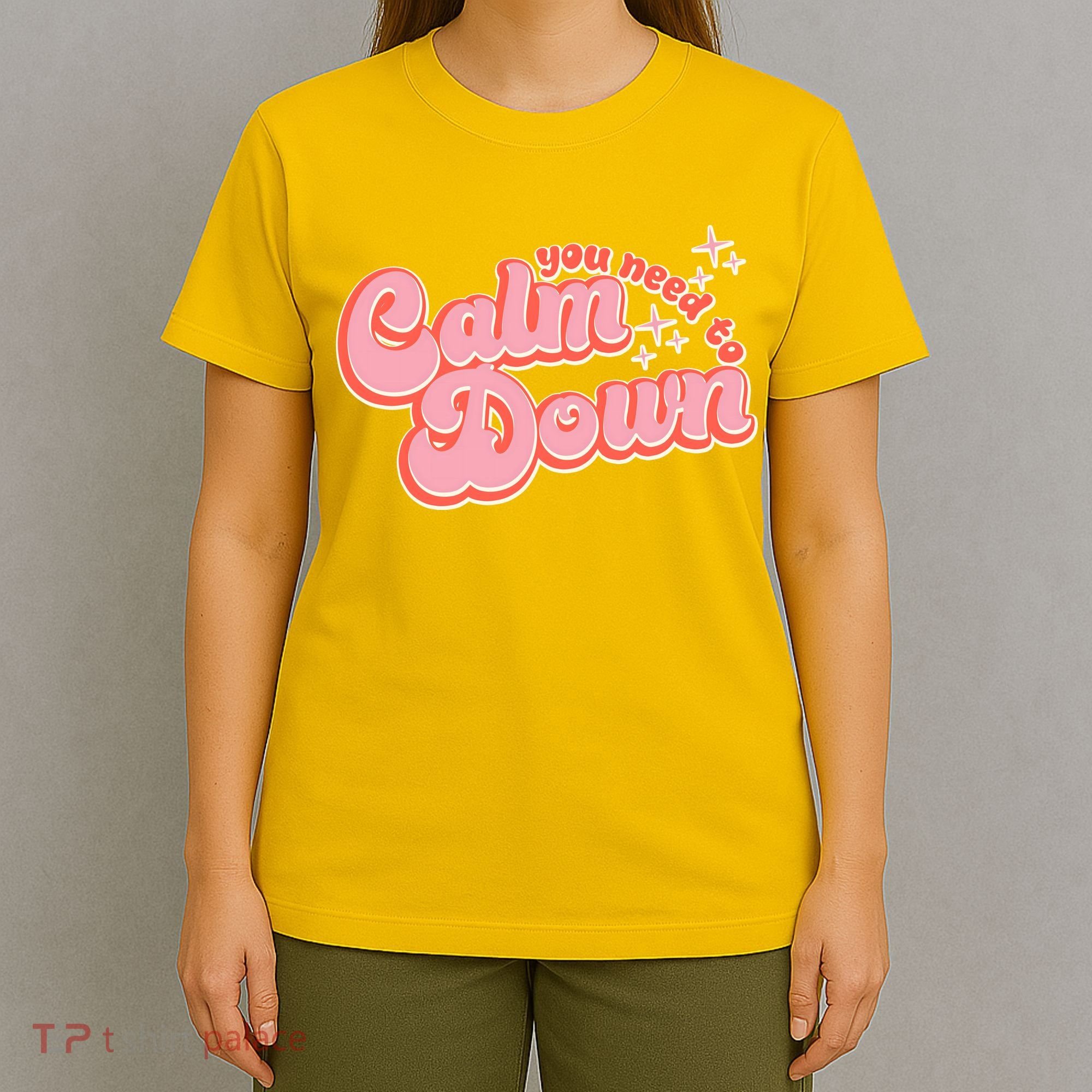 Retro Vintage You Need To Calm Down T-Shirt