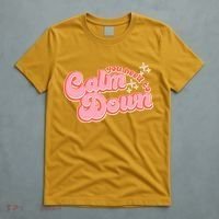 Retro Vintage You Need To Calm Down T-Shirt thumb 5