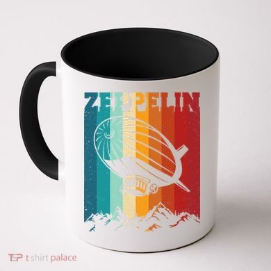 Retro Vintage Zeppelin Dirigible Airship Zepplin Lover Coffee Mug