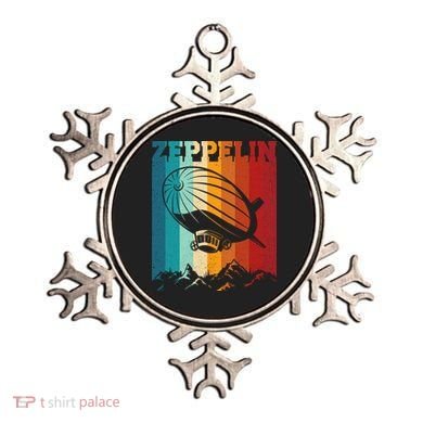 Retro Vintage Zeppelin Dirigible Airship Zepplin Lover Ornament
