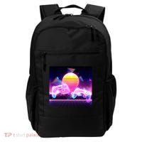 Retro Wave 80's Video Game Controllers Backpack thumb 0