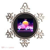 Retro Wave 80's Video Game Controllers Ornament thumb 0