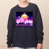 Retro Wave 80's Video Game Controllers Women's Sweatshirt thumb 0