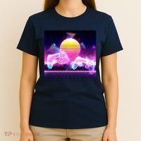 Retro Wave 80's Video Game Controllers T-Shirt thumb 4