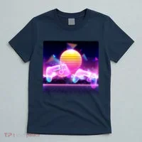 Retro Wave 80's Video Game Controllers T-Shirt thumb 5
