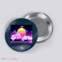 Retro Wave 80's Video Game Controllers Button thumb 0