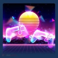 Retro Wave 80's Video Game Controllers Bucket Hat thumb 4