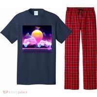 Retro Wave 80's Video Game Controllers Pajama Set thumb 0