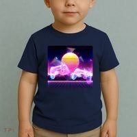 Retro Wave 80's Video Game Controllers Toddler T-Shirt thumb 2