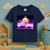 Retro Wave 80's Video Game Controllers Toddler T-Shirt thumb 3