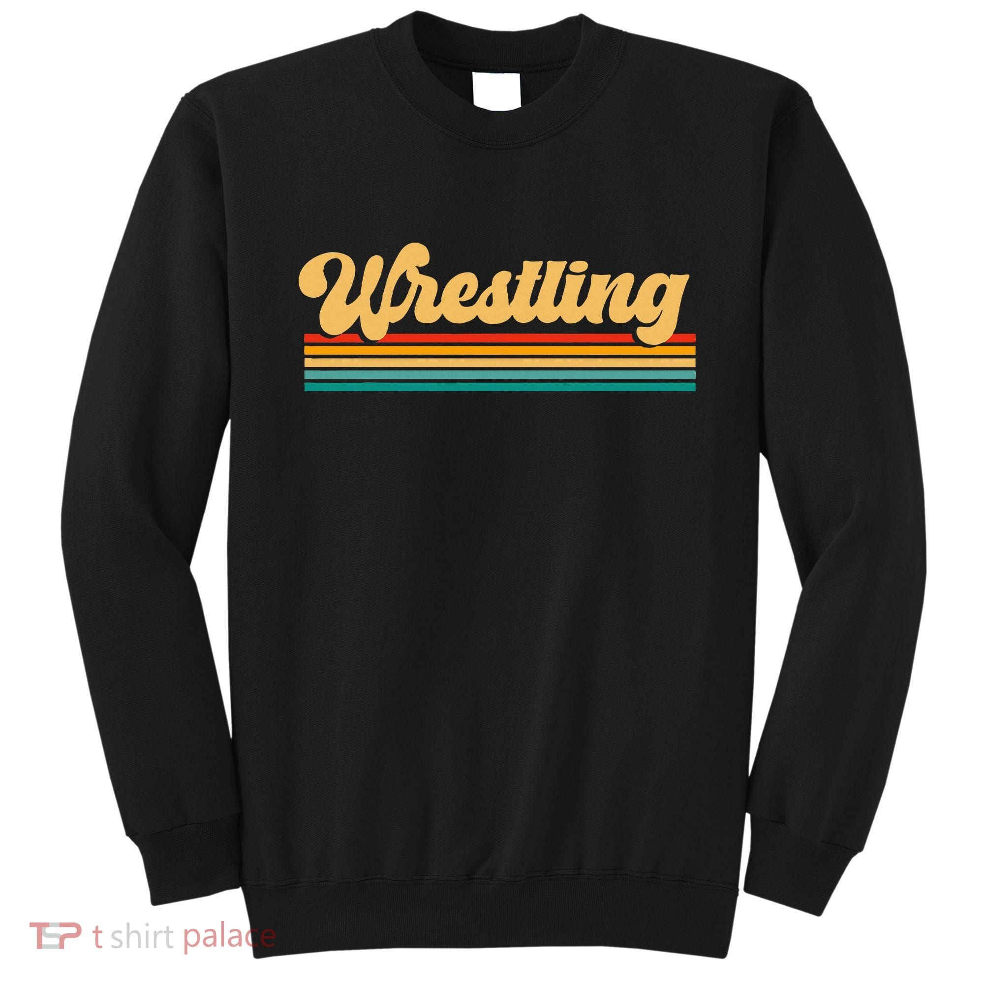 Retro Wrestling Apparel Wrestling Sweatshirt