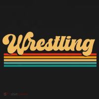 Retro Wrestling Apparel Wrestling Mousepad thumb 1