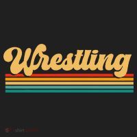 Retro Wrestling Apparel Wrestling Golf Towel thumb 3
