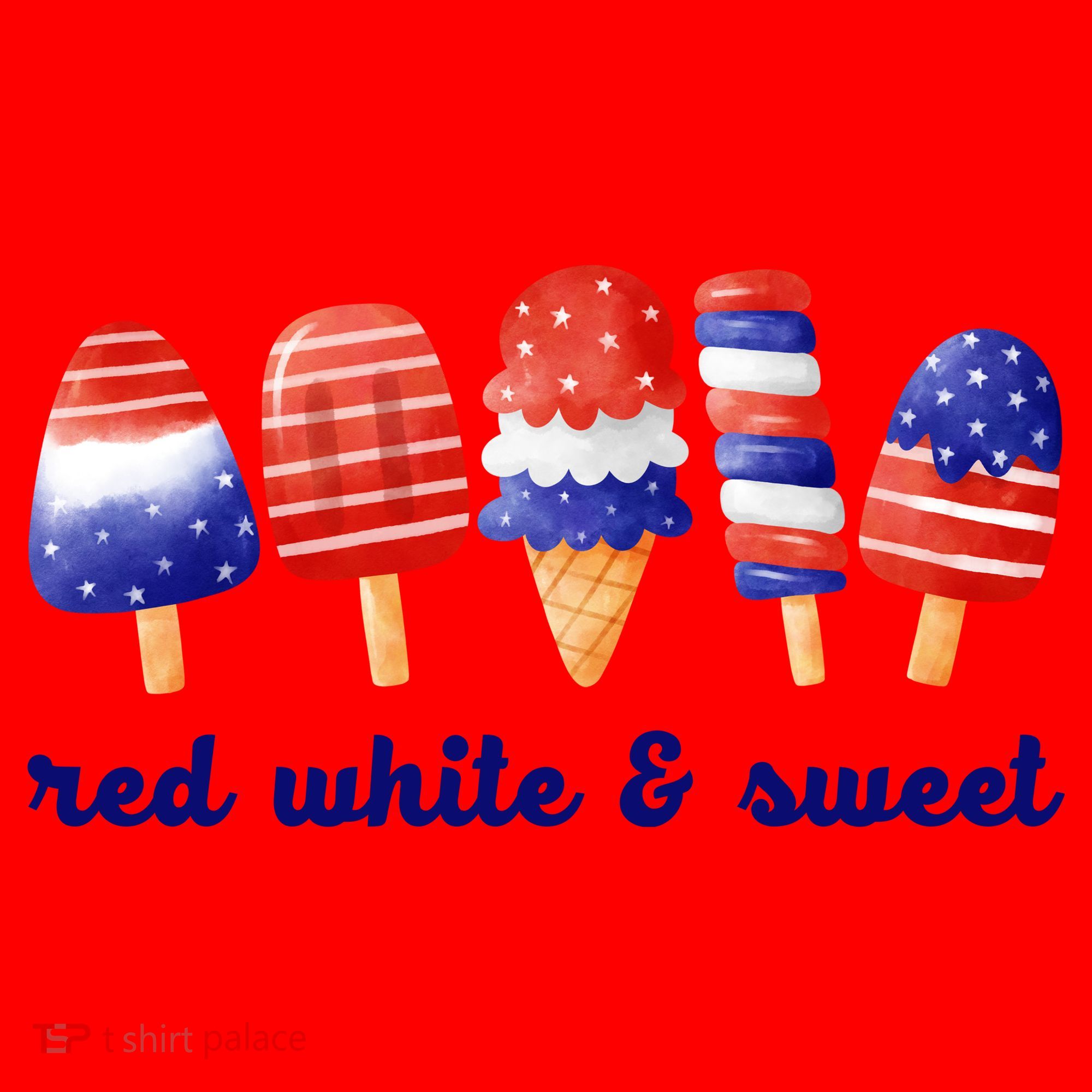 Red White And Sweet 4th Of July Santa Hat