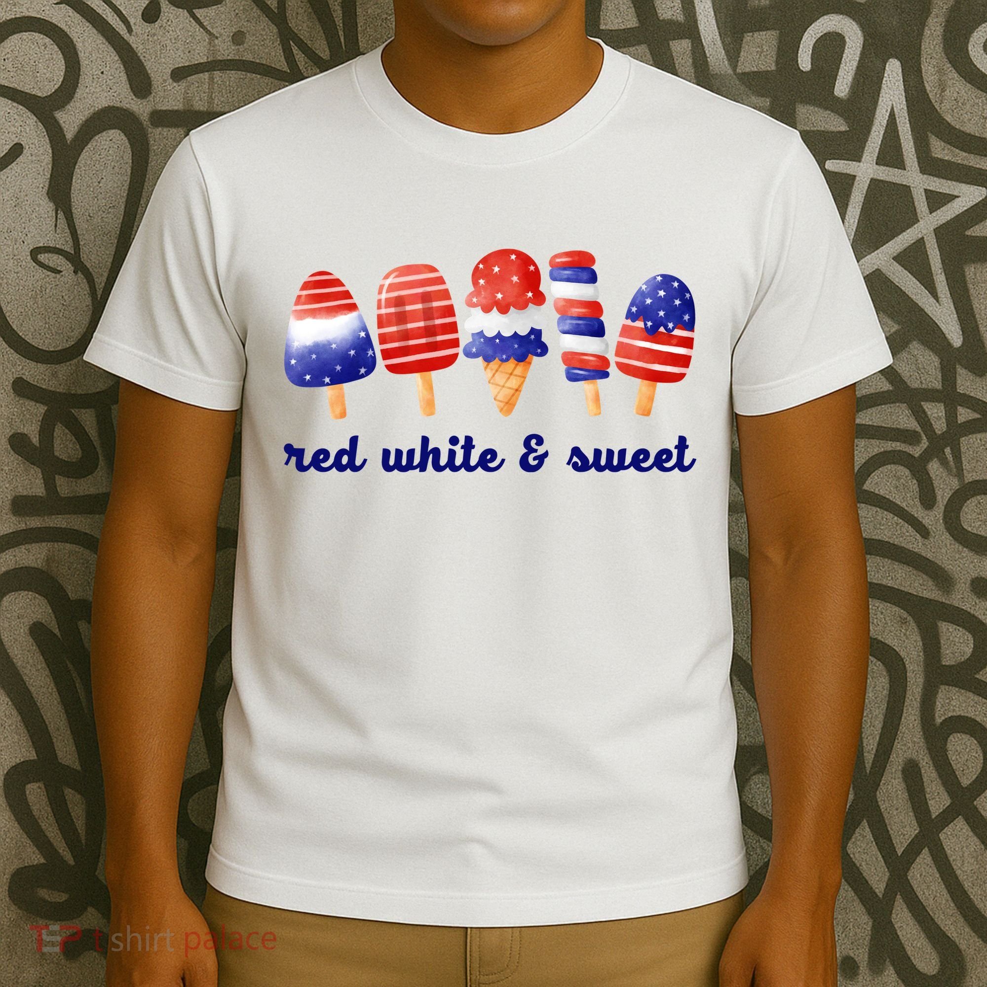 Red White And Sweet 4th Of July T-Shirt