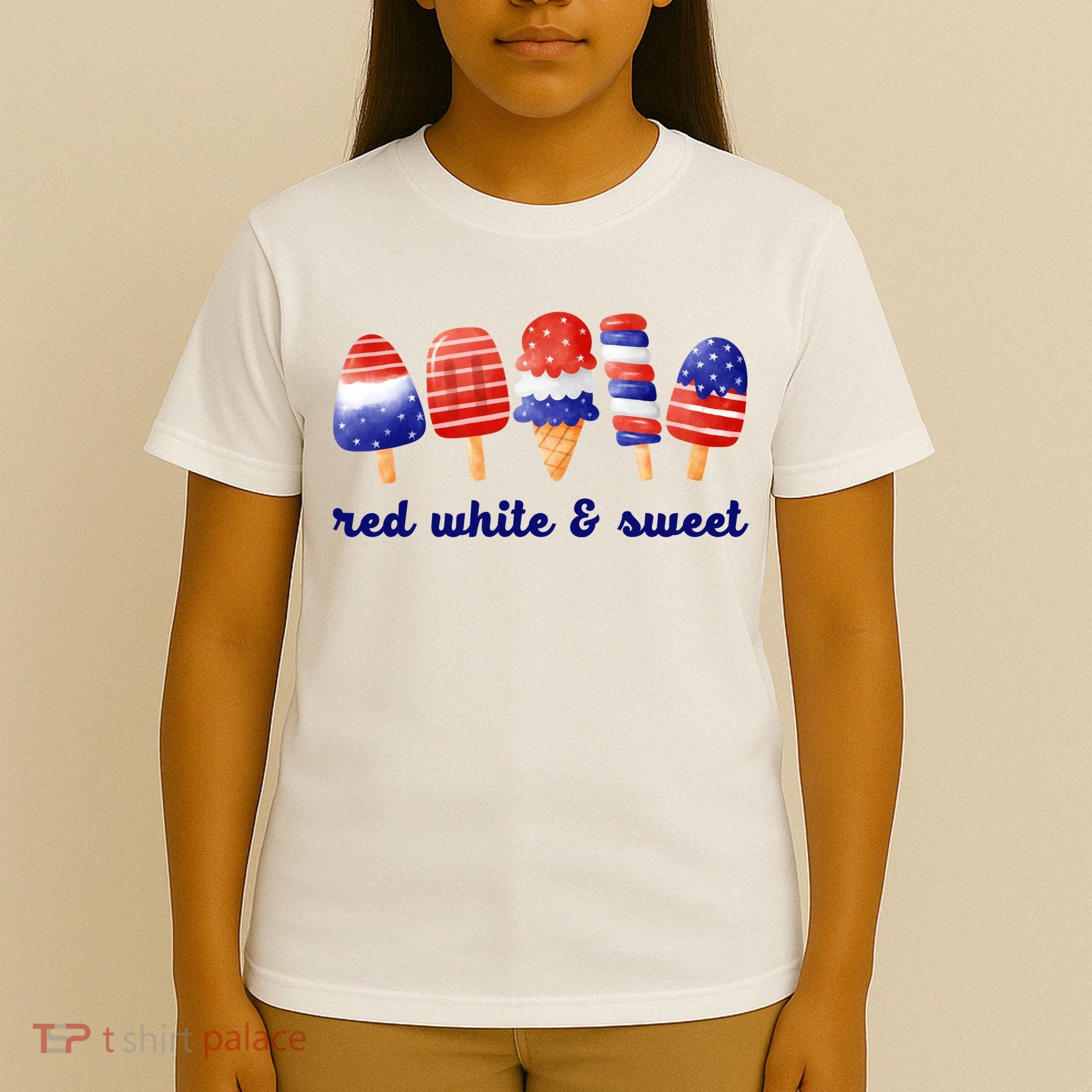 Red White And Sweet 4th Of July T-Shirt