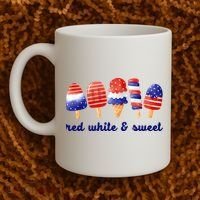 Red White And Sweet 4th Of July Coffee Mug thumb 2