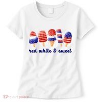 Red White And Sweet 4th Of July Women's T-Shirt thumb 0